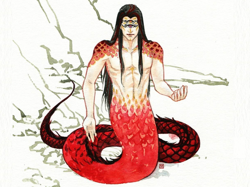 古代神话中的十大神兽,毕方,凤凰上榜,烛龙掌管着昼夜