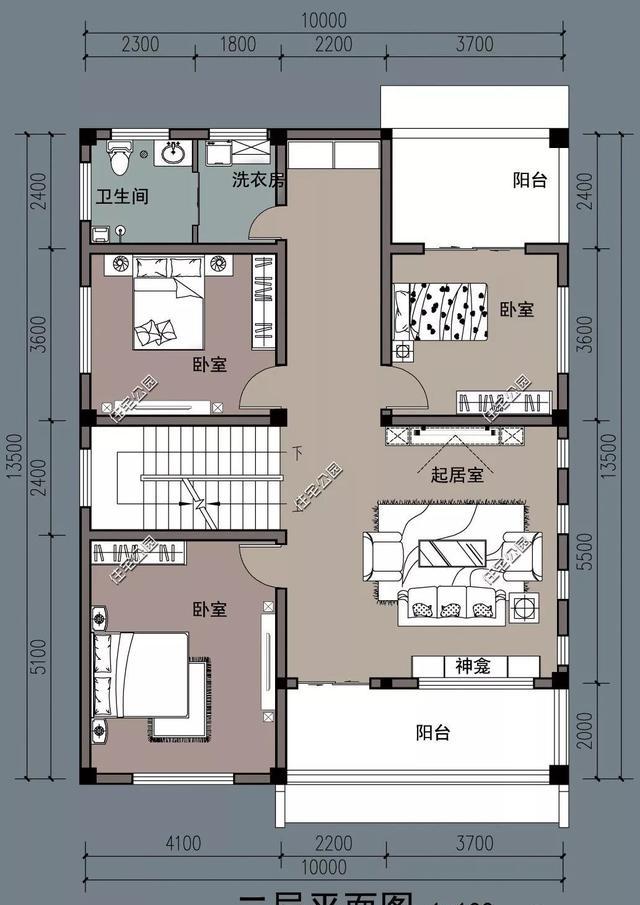 精选图库：20套小面宽别墅户型