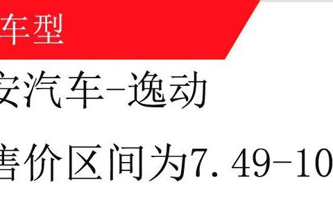 上市8年累计销量高达72万辆，7.49万起被视作长安新的销量增长点