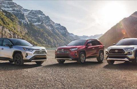 丰田全新RAV4，新车换代颜值高！搭载多种动力组合