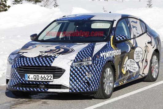 全新福克斯路试谍照曝光 造型更加动感 思域你怕了吗？