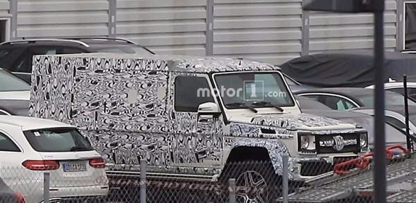全新奔驰G级长轴距版谍照曝光