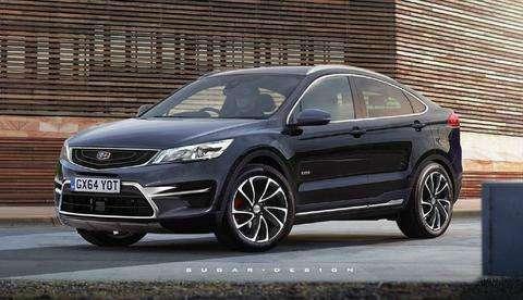 吉利全新轿跑SUV, 外观媲美宝马X6, 国产“X6”强势来袭