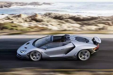 车赏：兰博基尼Centenario敞篷版亮相