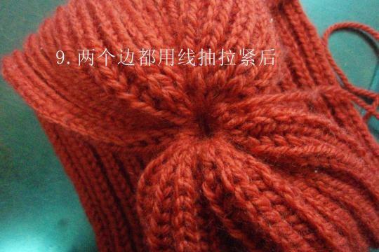 来一个简单时尚的女士毛线帽子的织法