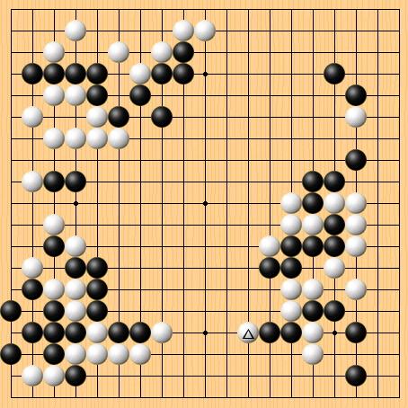 决胜局申真谞下出的三步灵动的托、碰