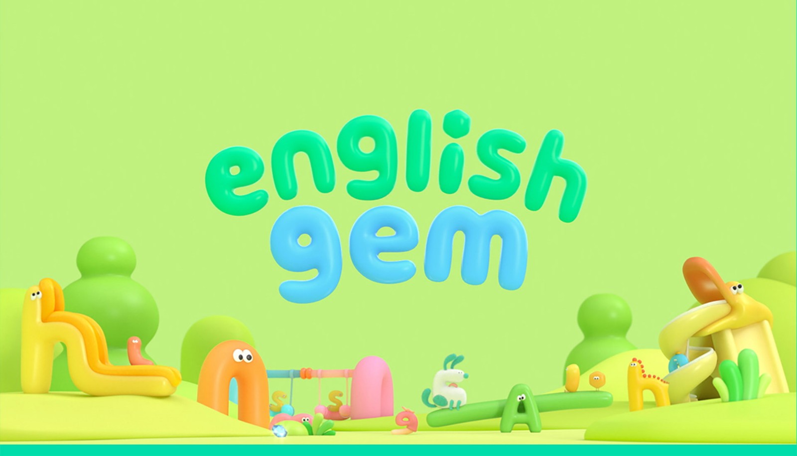 品牌设计丨韩国ENGLISH GEM儿童英语教育卡