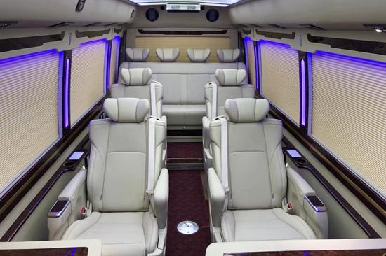 丰田考斯特12座定制接待版 丰田柯斯达12座商务车报价