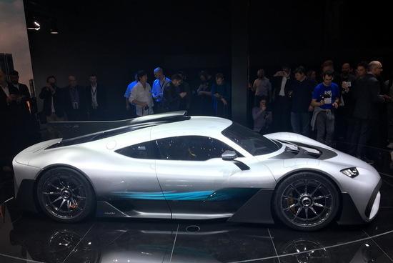 法兰克福车展, 奔驰展台