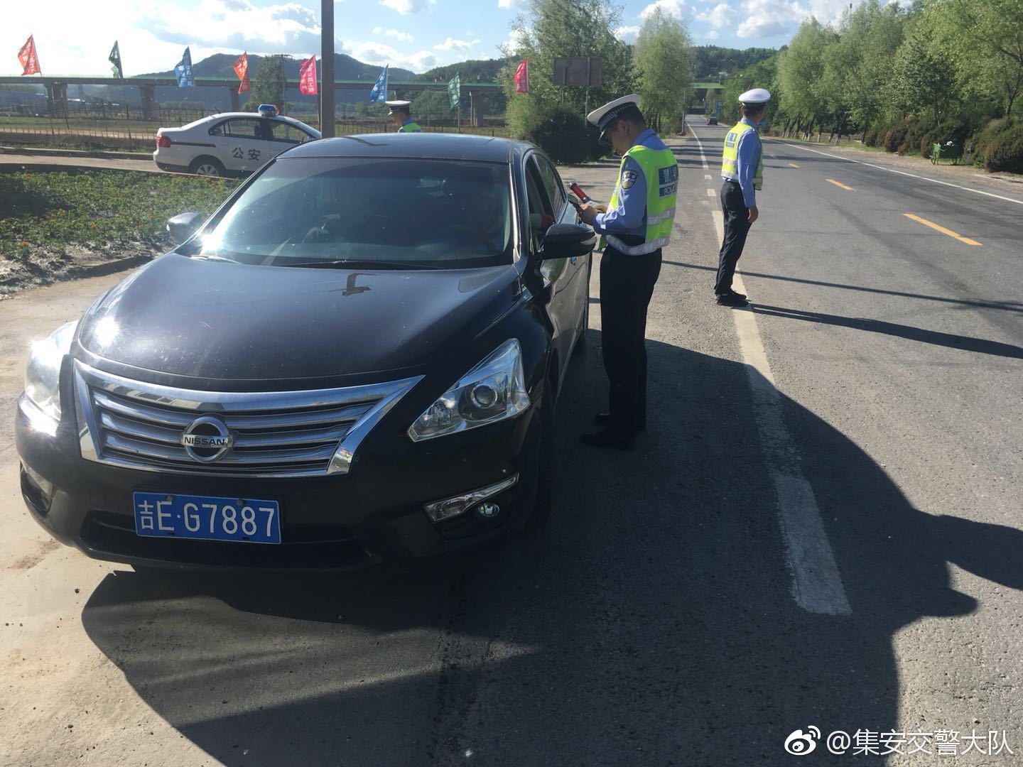 集安市公安局交管大队开展道路交通安全专项整