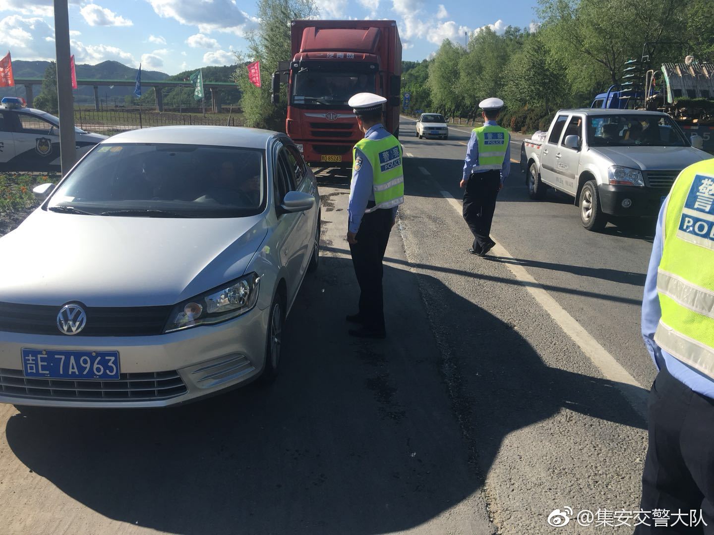集安市公安局交管大队开展道路交通安全专项整