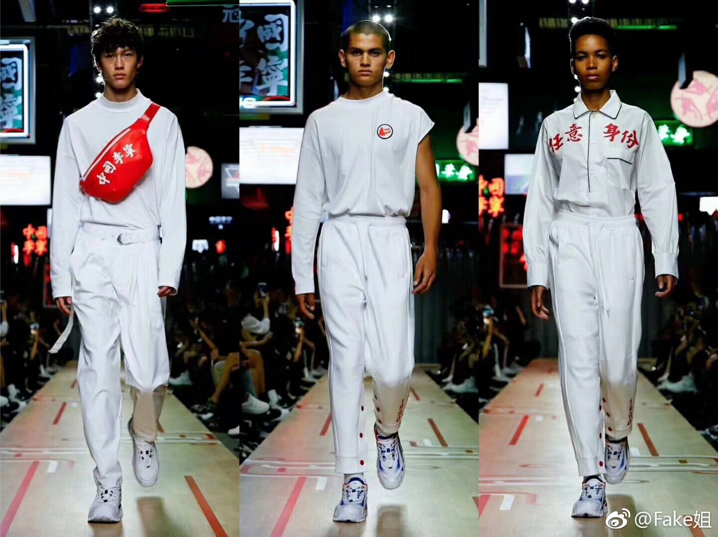 Li Ning S\/S 2019 Paris中国李宁这是要崛起