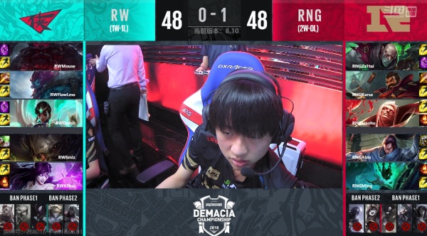 LOL德玛西亚杯:RNG亚索下路组合打爆Smlz,2