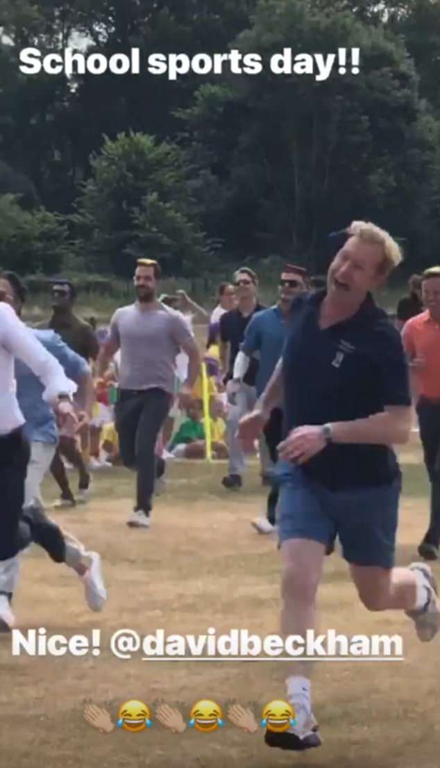 贝克汉姆和维多利亚结婚十九年纪念日,参加小