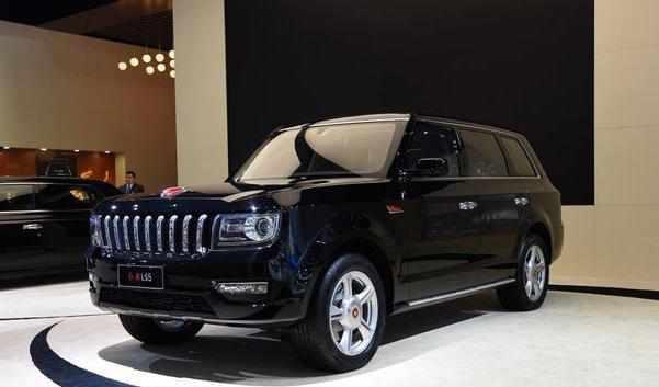 红旗L5国产大尺寸SUV, 车身5.2米, 4.0L V8, 7秒可破百