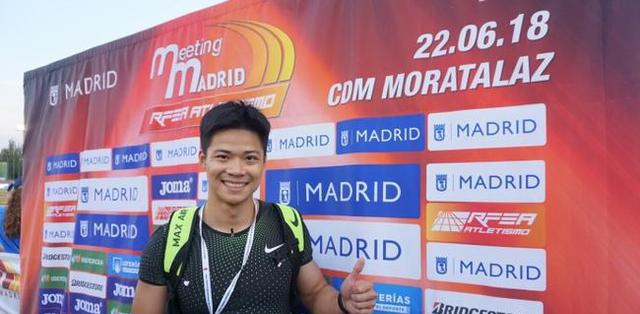 中国短跑大爆发 苏炳添9.91谢震业9.98韦永丽