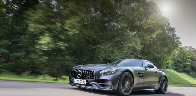 全球限量500台的公路轰炸机, AMG GT C鲨鱼脸气场爆棚