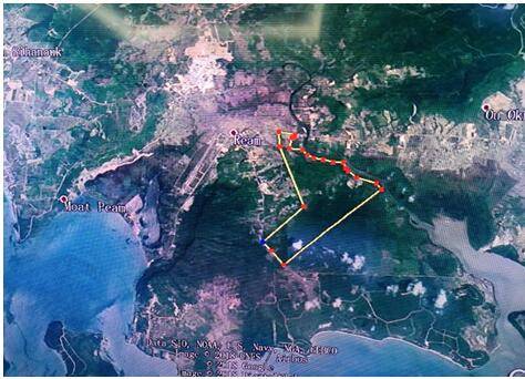 ABT全球第一宗百万平土地在柬土地卫星图