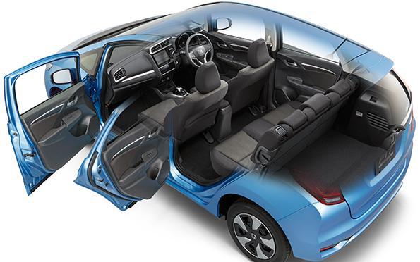 全新一代本田飞度高清多图 油耗2毛钱 颜值爆发