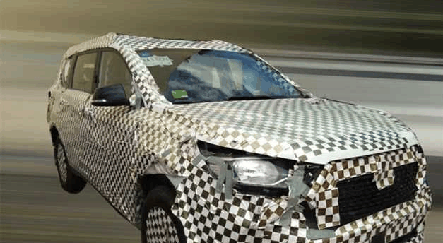 长安全新7座SUV路试谍照, 车身尺寸将大于CS95