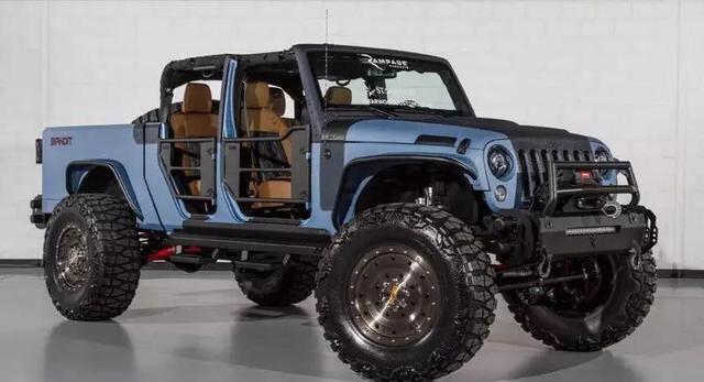 玩家讲述｜只管放毒 顶级牧马人皮卡改装鉴赏