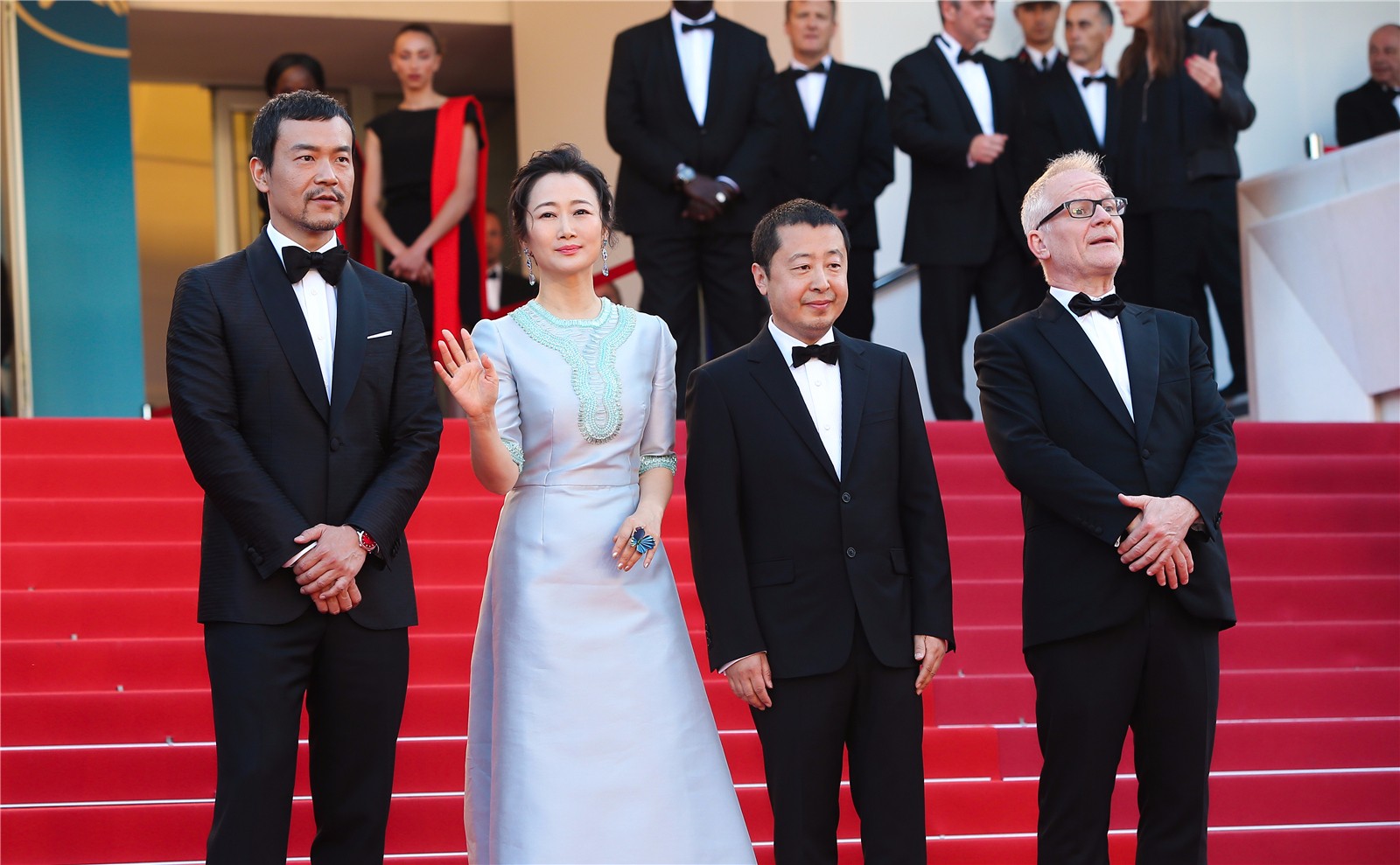 《江湖儿女》全球首映反响热烈 现场观众起立鼓掌5分钟