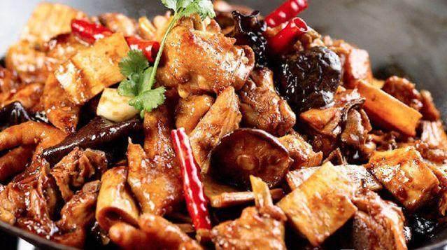 干锅鸡农用多糖香菇图片