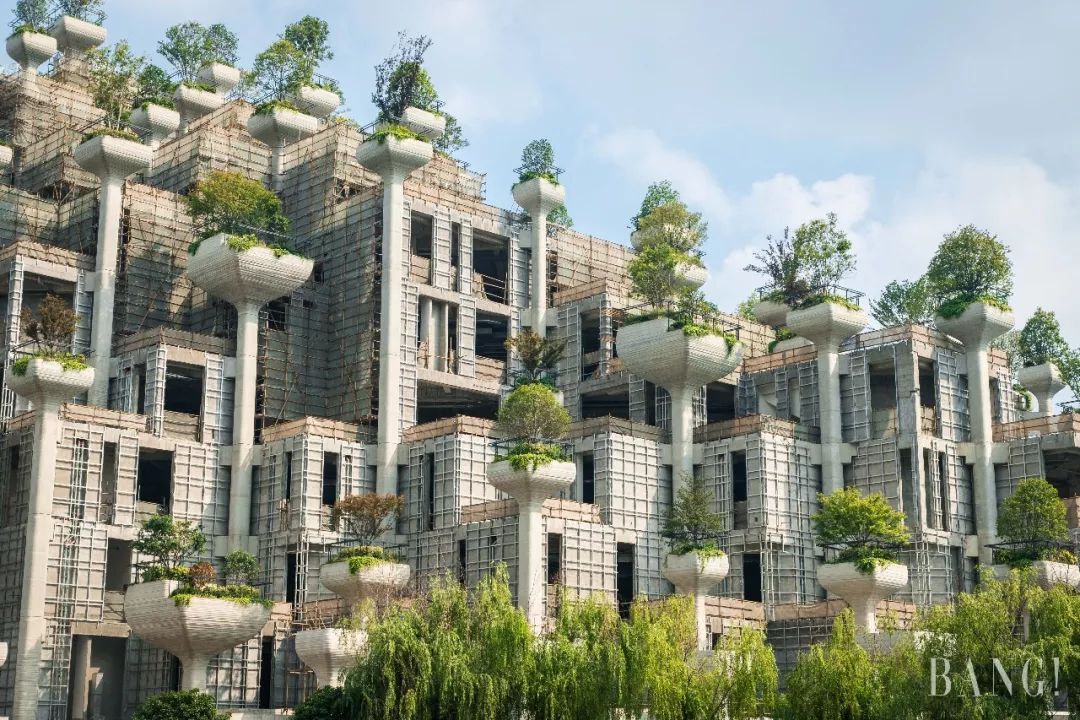 上海惊现古巴比伦空中花园,这个设计也太“洒脱”了!