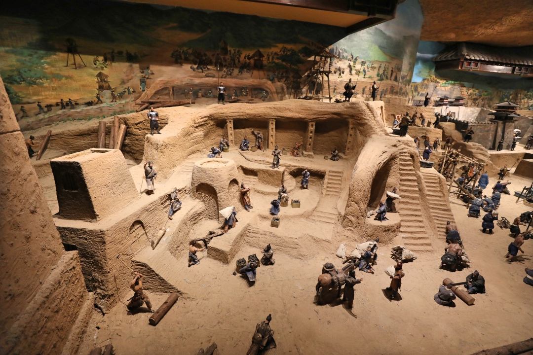 秦始皇陵墓图片开棺图片