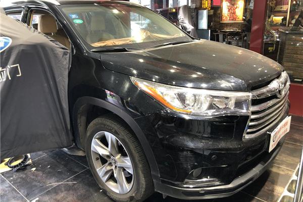 丰田汉兰达升级丹拿232 打造属于男人的音乐