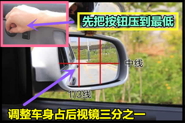 学车科目二：正确的驾驶姿势和后视镜的调整方法