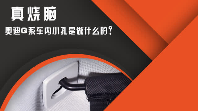 车顶预留小孔很实用 奥迪SUV车主们请注意