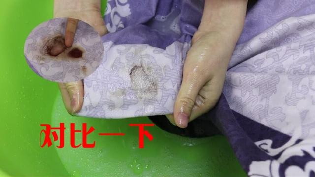 床单沾上血渍难清洗,只要撒上它搓洗一下,新老