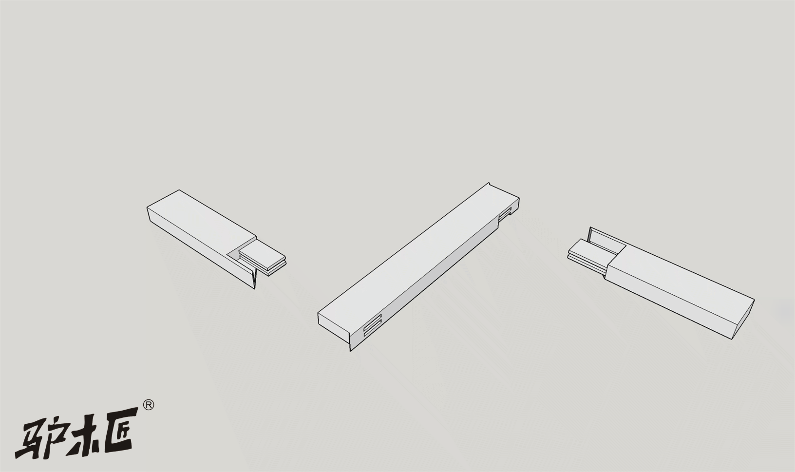 【13:方材角接合(床围子攒接斜卍子)】