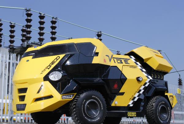 Vibe Dredd音响系统是世界上最大的汽车音响