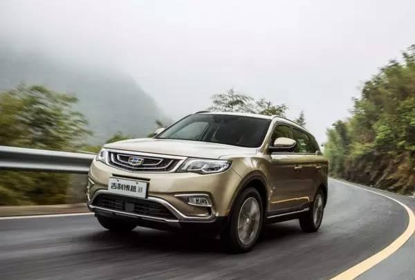 吉利博越进攻一线城市 欲与合资品牌争高低
