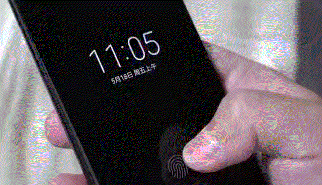小米8曝出屏下指纹 息屏显示真机演示,确定采用a屏幕!