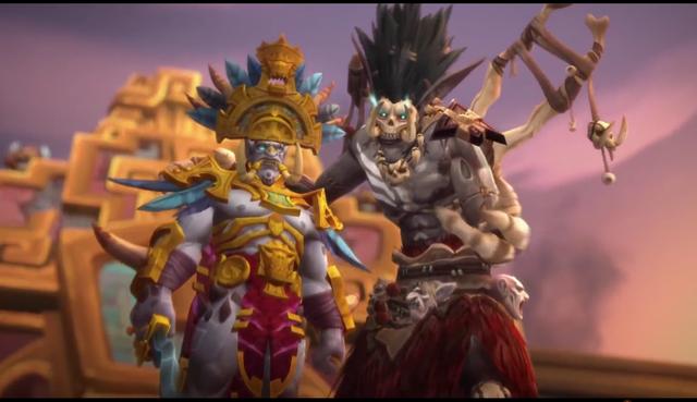 魔兽世界8.0赞达拉剧情:祖尔打破戈霍恩封印,巨魔之王已成傀儡