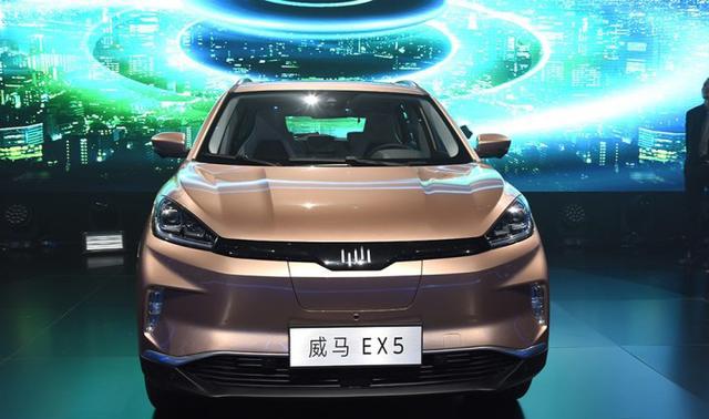 新能源汽车里的小米亮相北京车展-威马EX5,售
