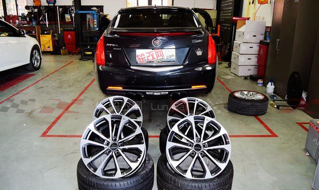 晶灰色ATS-L改装18寸ZC锻造V轮