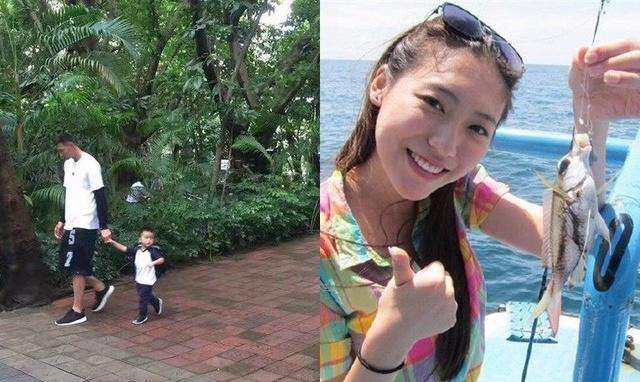 易建联全家出游近照, 俩儿子超萌, 身家丰厚住定制豪宅