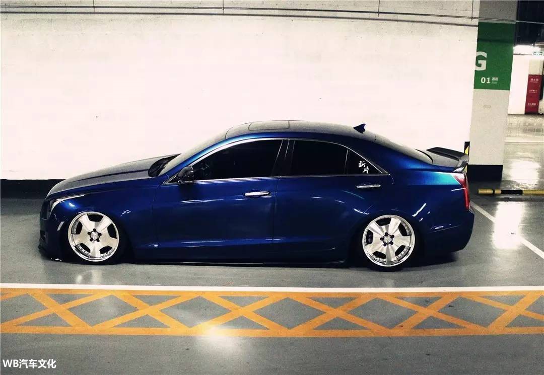 发现ATS的美!北京凯迪拉克ATS姿态改装案例