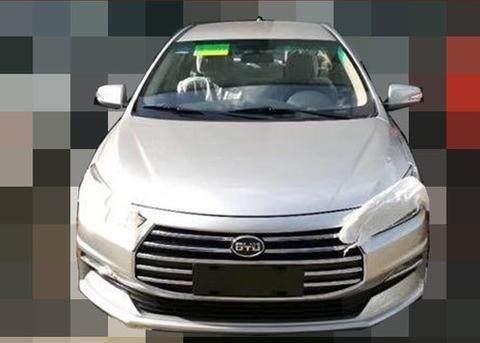 比亚迪全新纯电动轿车曝光，采用半个龙脸设计，又玩出了新花样