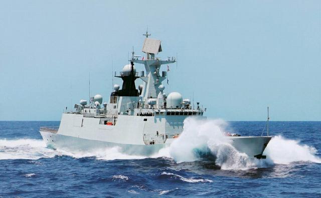 第四代057护卫舰怎么样?中国057型护卫舰将出世,航母编队挑大梁