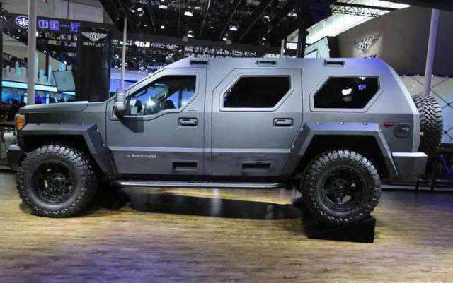 号称民用装甲车 乔治·巴顿上市 网友:这气势分明就是辆坦克