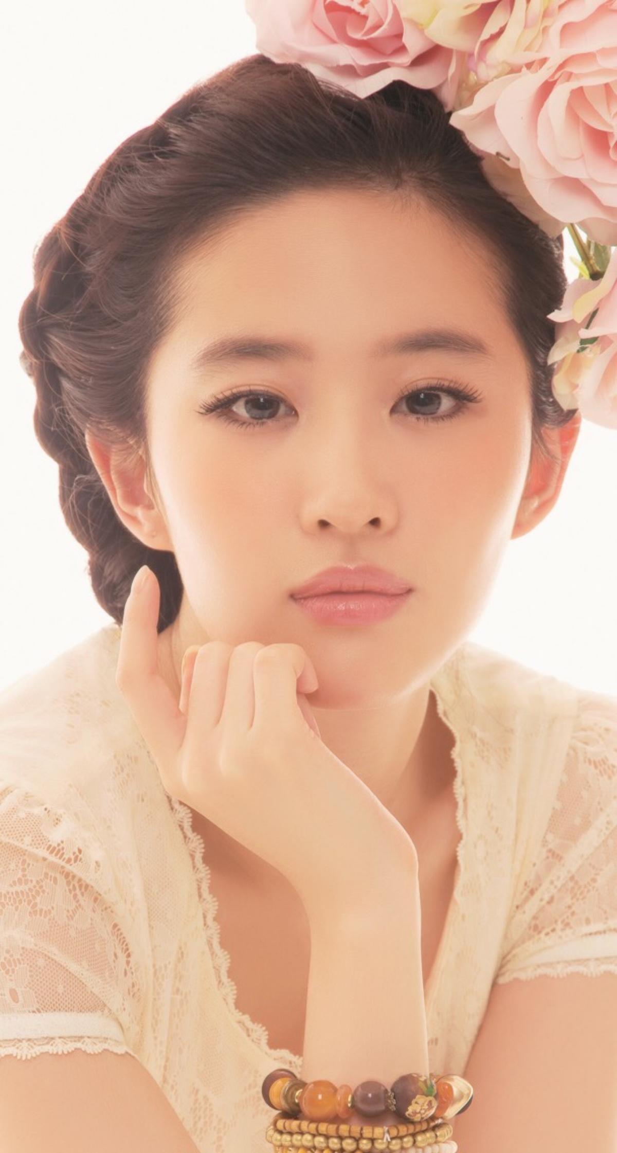 女神刘亦菲她的素颜太美,难怪会是大家心目中