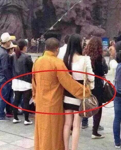 搞笑图片幽默段子笑话:活得还不如一个和尚,我真是太