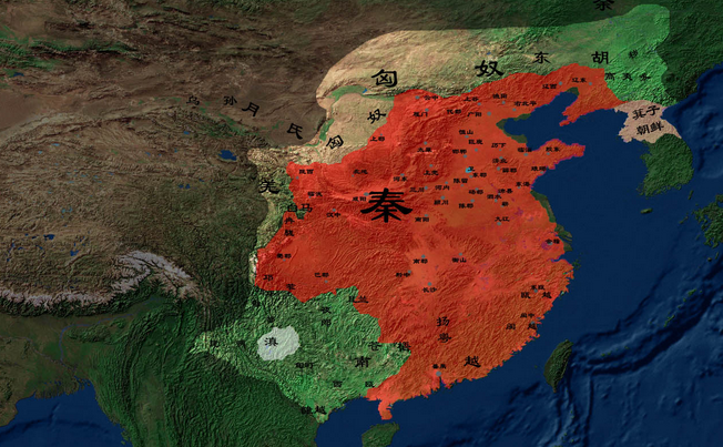 中国古代历代地图,我大中国国土面积最大时位