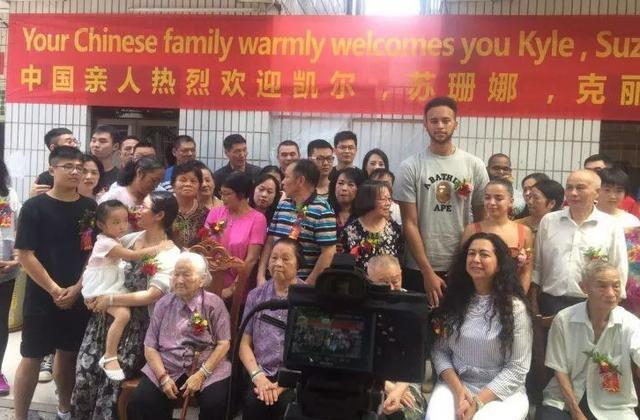 中国血统!这名NBA球员如今回中国深圳寻根,球