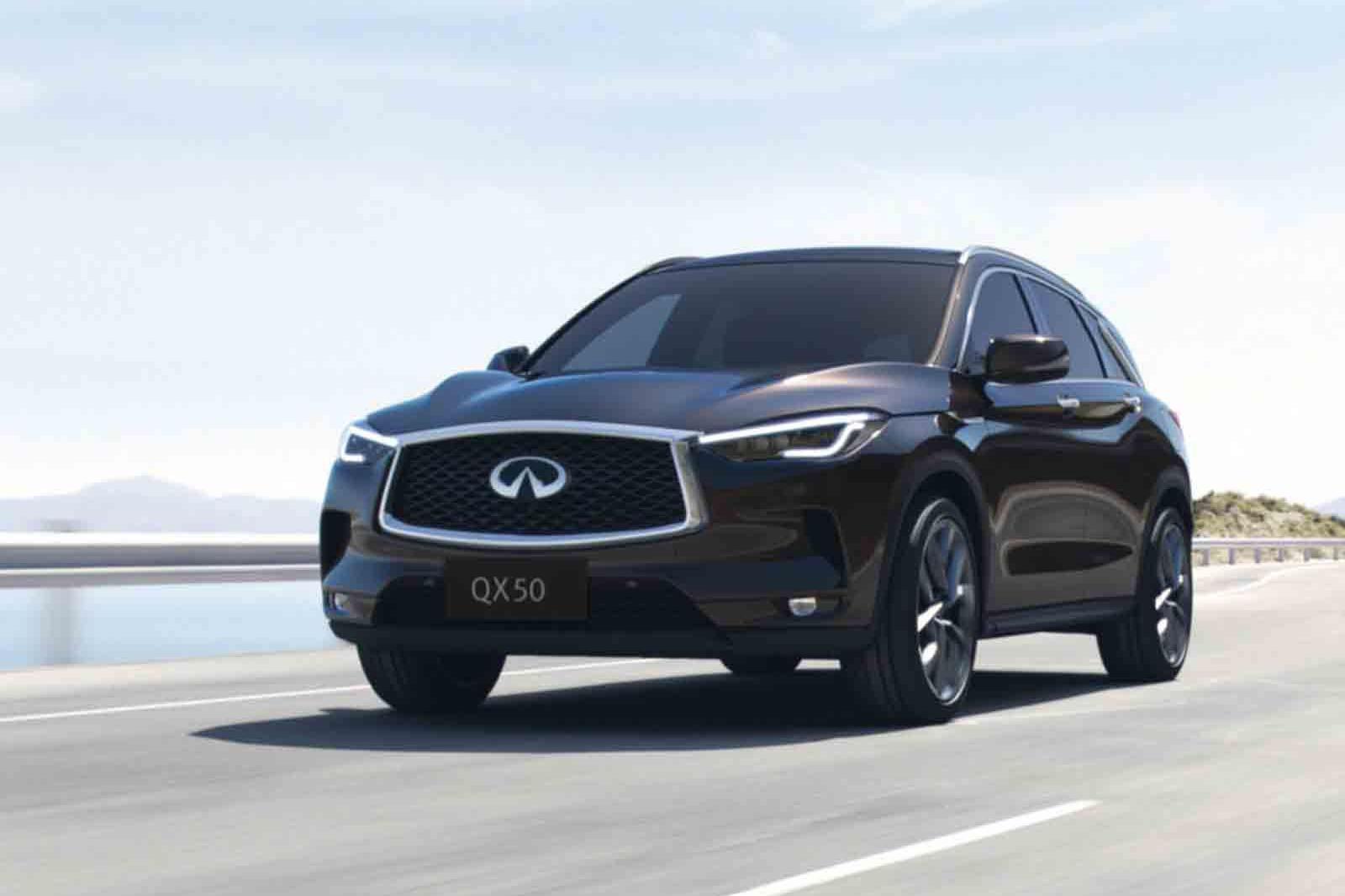 英菲尼迪suv报价qx50,英菲尼迪suv价格及图片 英菲尼迪发布全新qx50,外观更加圆润,搭载2.0升可变压缩引擎!